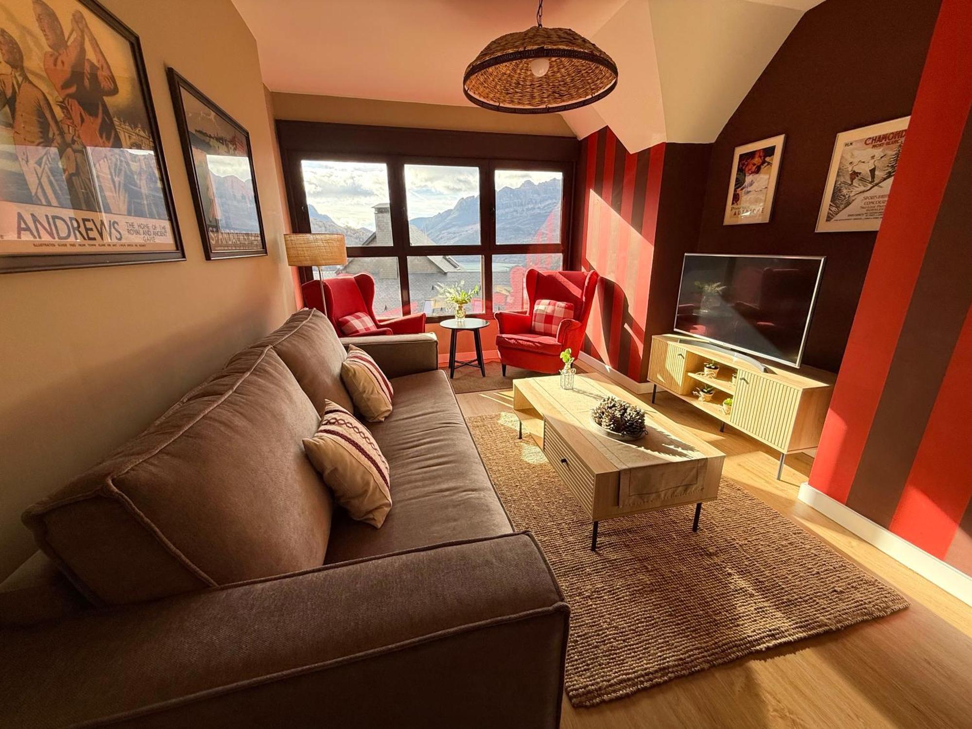 Apartamento Vistas Pena Telera Con Wifi Panticosa Kültér fotó