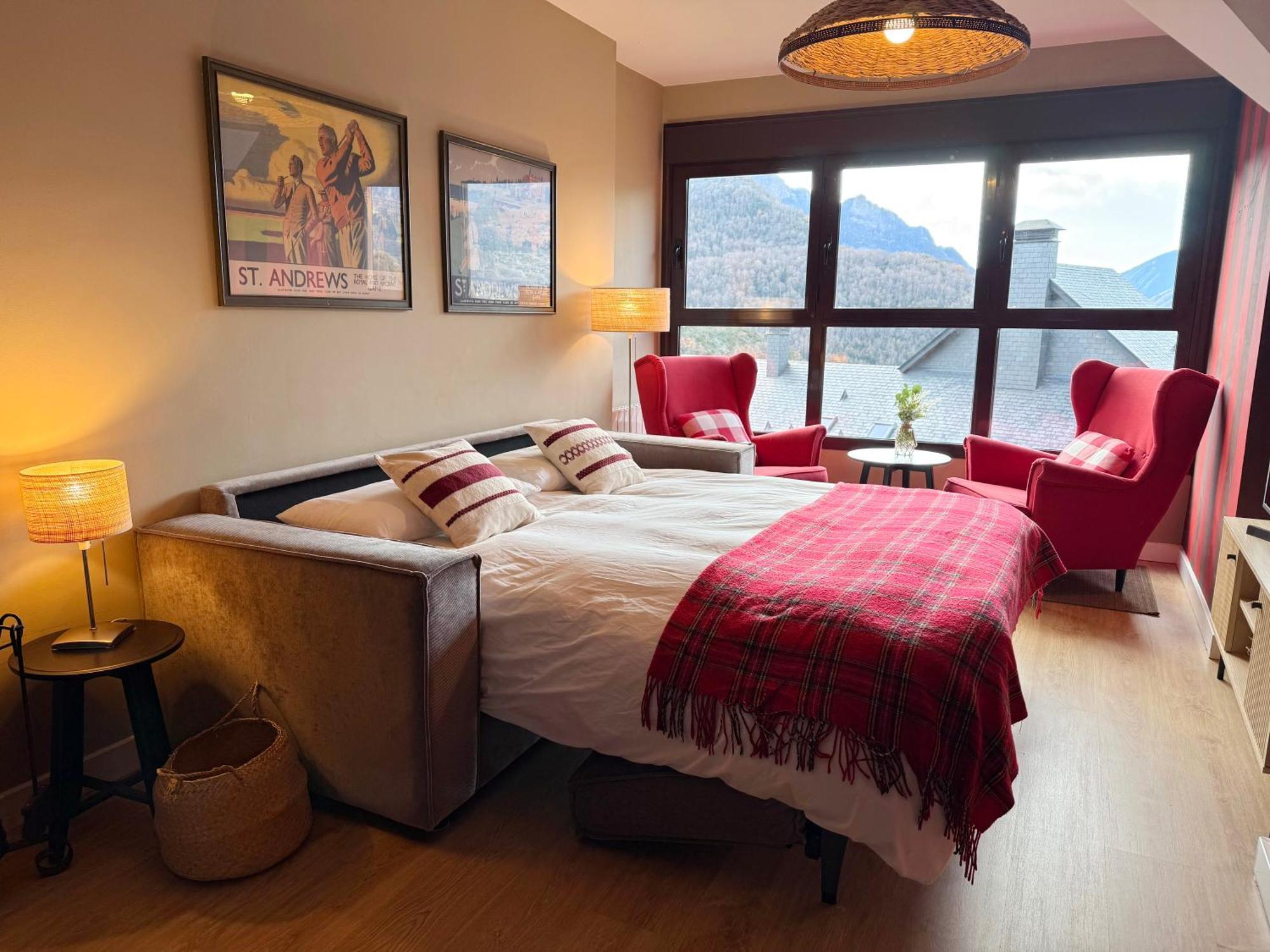 Apartamento Vistas Pena Telera Con Wifi Panticosa Kültér fotó